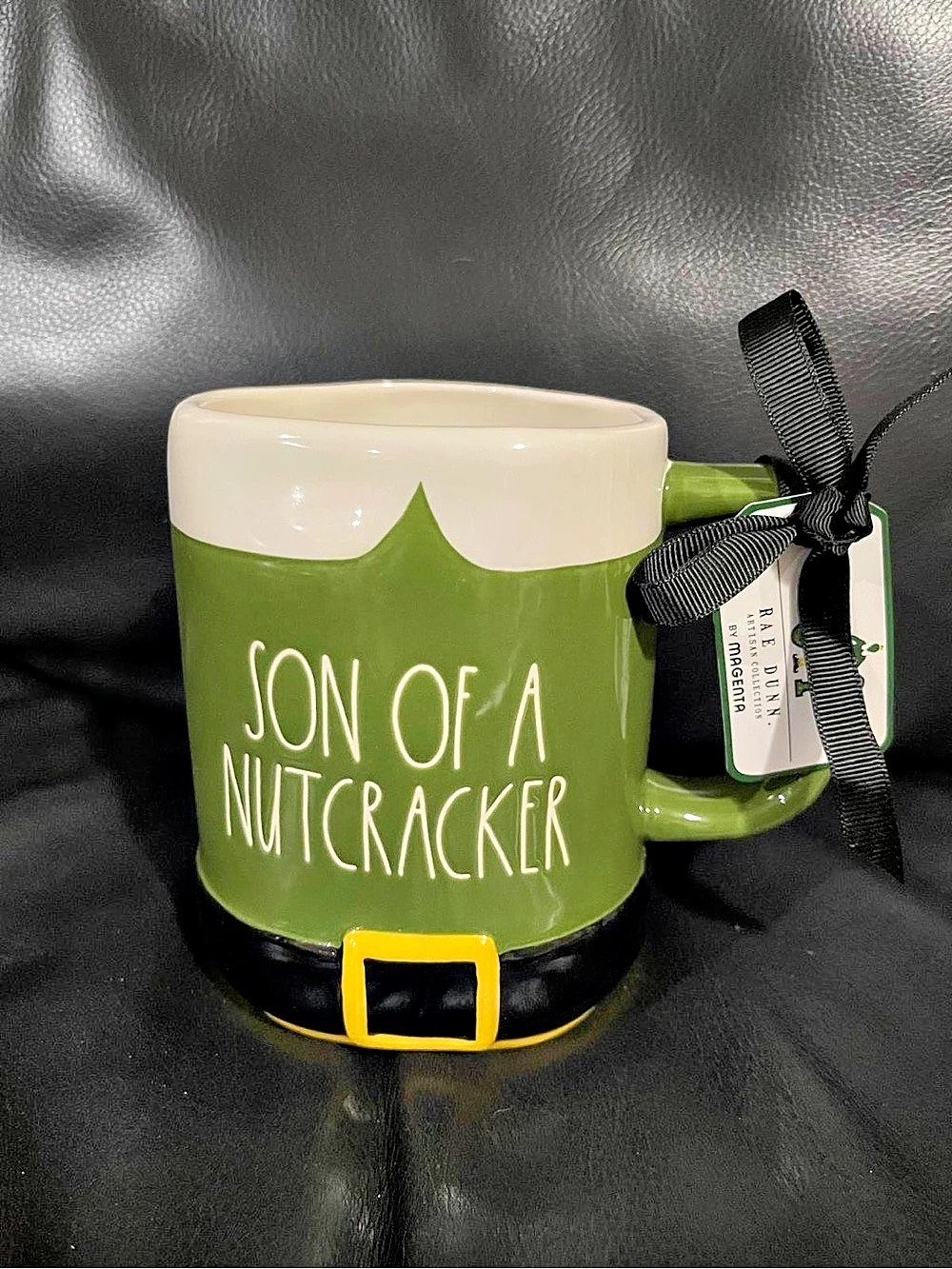 Christmas Rae Dunn Peanuts Mug - Rae Dunn SON OF A NUTCRACKER Mug